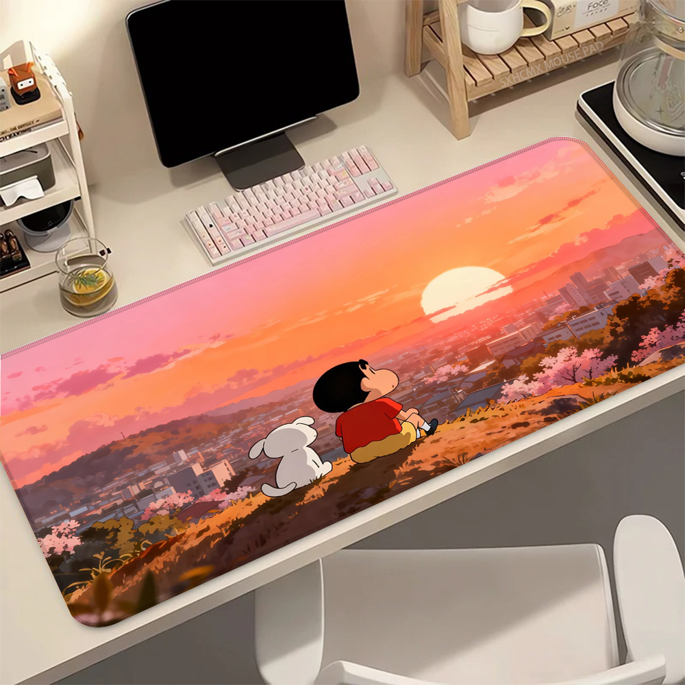 Party Games Pc - Anime Cartoon Mouse Pad C-Crayon Shin-chans