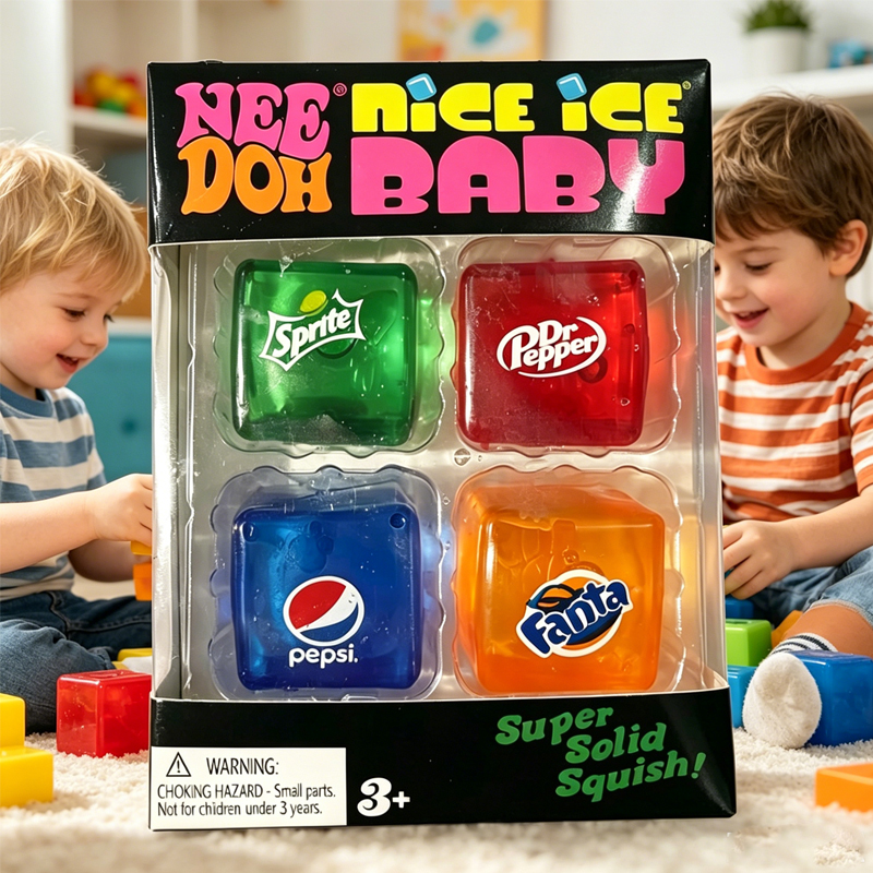 Party Games For Adults And Kids - New Set Squishy *Needoh Nice Cube*