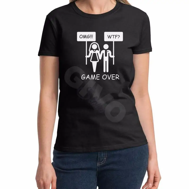 Party Games Bachelorette - Ladies Game Over T Shirt Funny