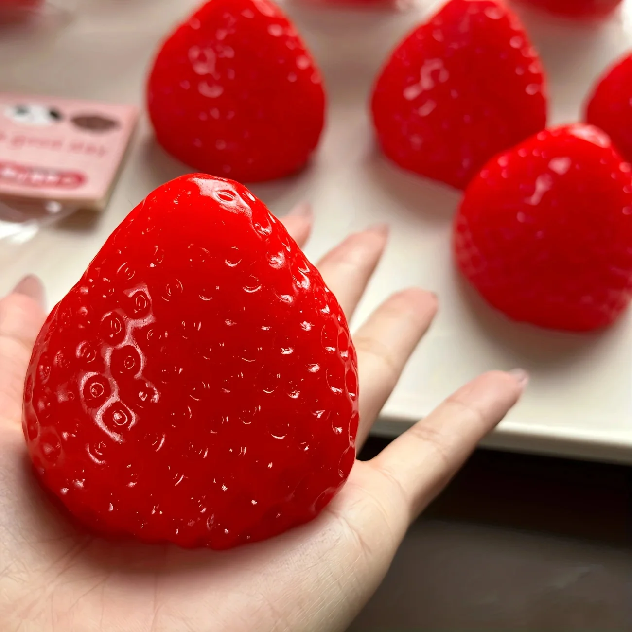 Party Games Young Adults - Strawberry Taba Squishy Fidget Toy -