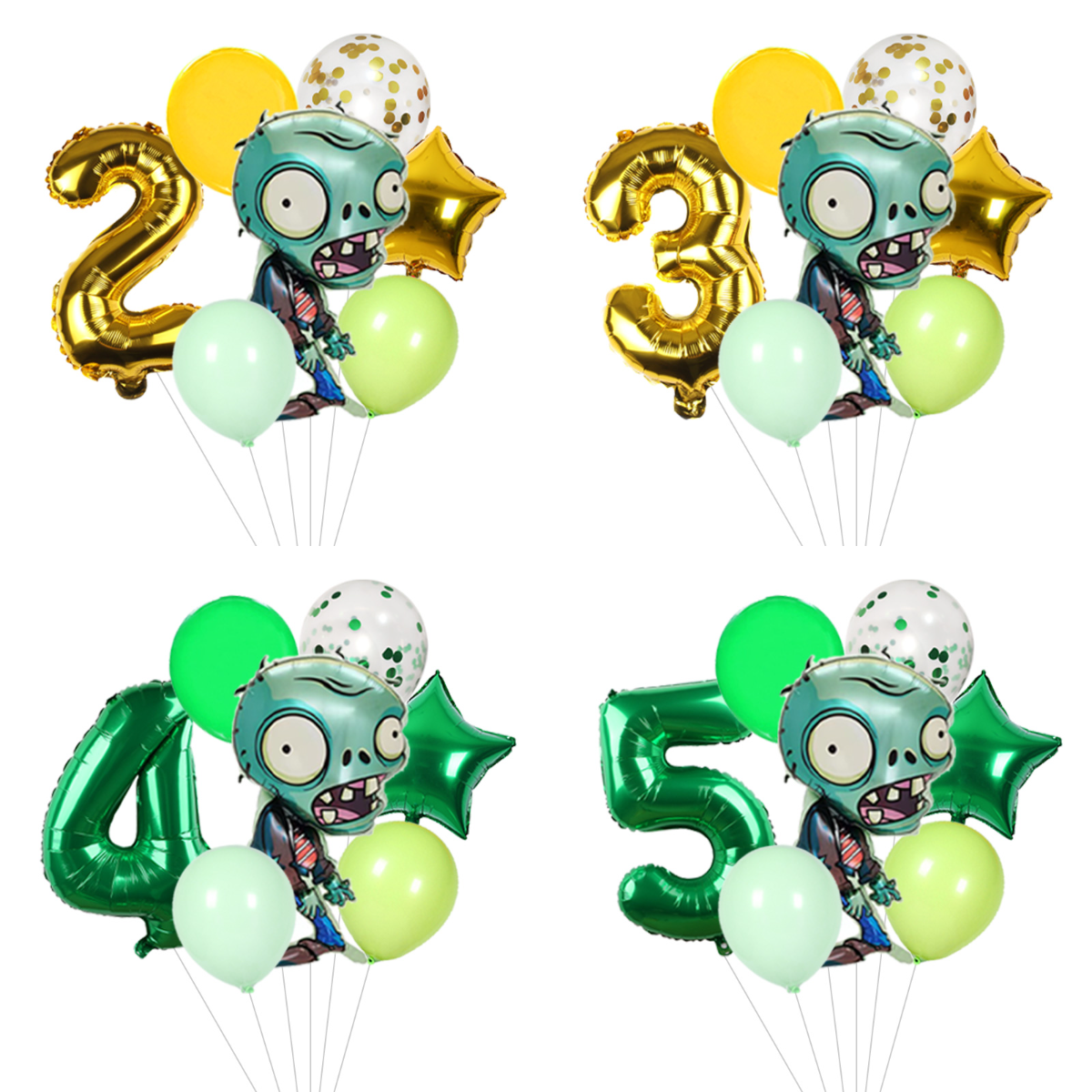 Party Games Bunny - Plants vs Zombies Foil & Latex