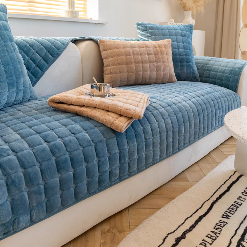 Velvet Sofa Cushion Thickened  - Washer Toss Set reseña y precio