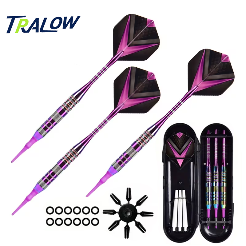 TRALOW Soft Tip Darts Set-with - Party Games Competition reseña y precio
