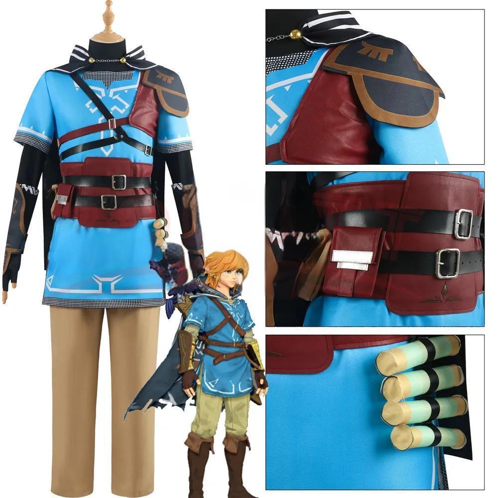 Link Cosplay Costume Game Tear - Party Games Kids reseña y precio