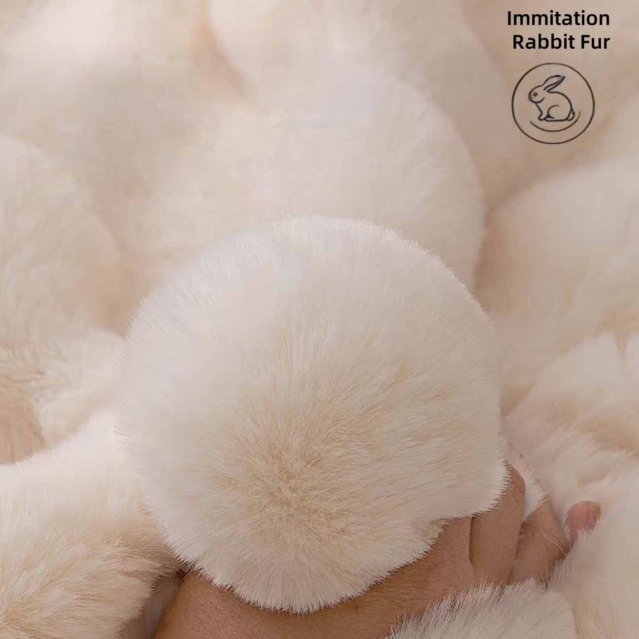Thicken Imitation Rabbit Fur P - Washer Toss Set reseña y precio
