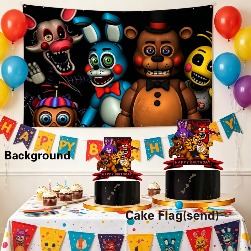 FNAF Freddy Game Family Theme  - Party Games Good reseña y precio