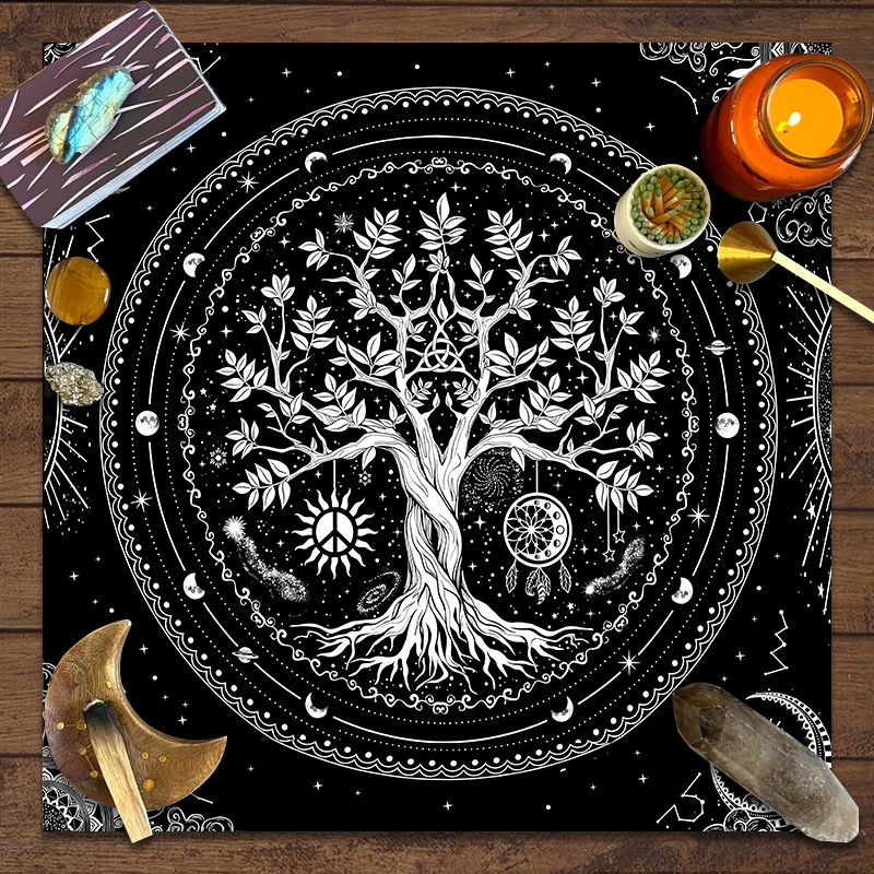 1pc Tarots Moon Cloth Tarots C - Zodiac Party Games reseña y precio
