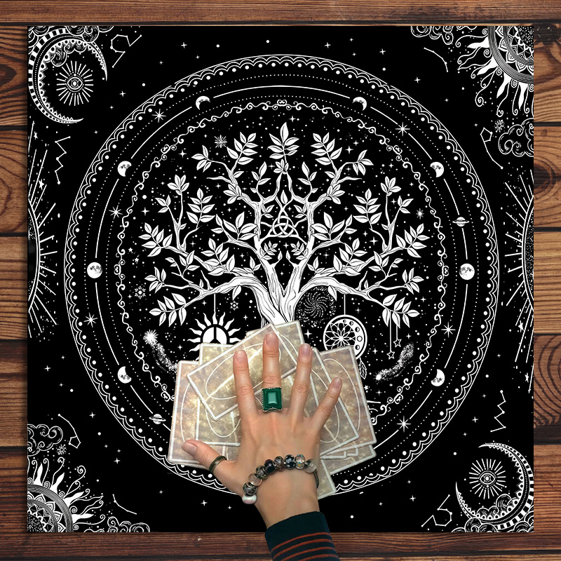 1pc Tarots Moon Cloth Tarots C - Zodiac Party Games reseña y precio