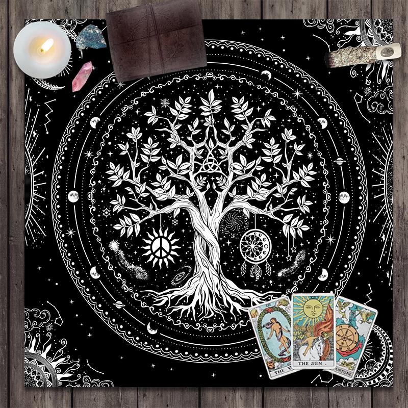 1pc Tarots Moon Cloth Tarots C - Zodiac Party Games reseña y precio