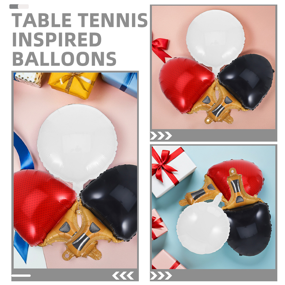 9pcs Table Reusable Foil Sport - Party Games Bunny reseña y precio