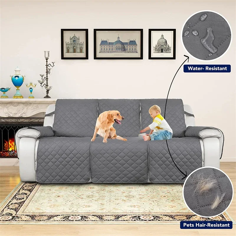 1/2/3 Seater Recliner Sofa Cov - Washer Toss Set reseña y precio