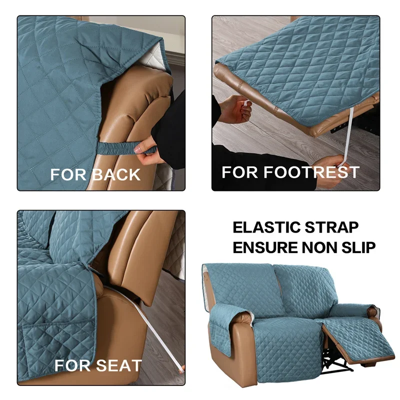 1/2/3 Seater Recliner Sofa Cov - Washer Toss Set reseña y precio