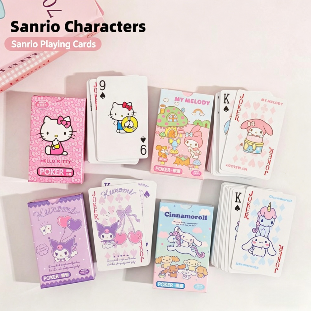 Genuine 54Pcs/Box Sanrio Hello - Party Games Good reseña y precio
