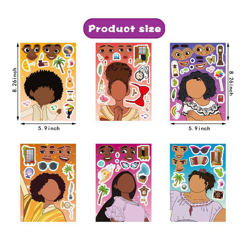 6/12Sheets Disney Encanto Puzz - Party Games Instagram reseña y precio