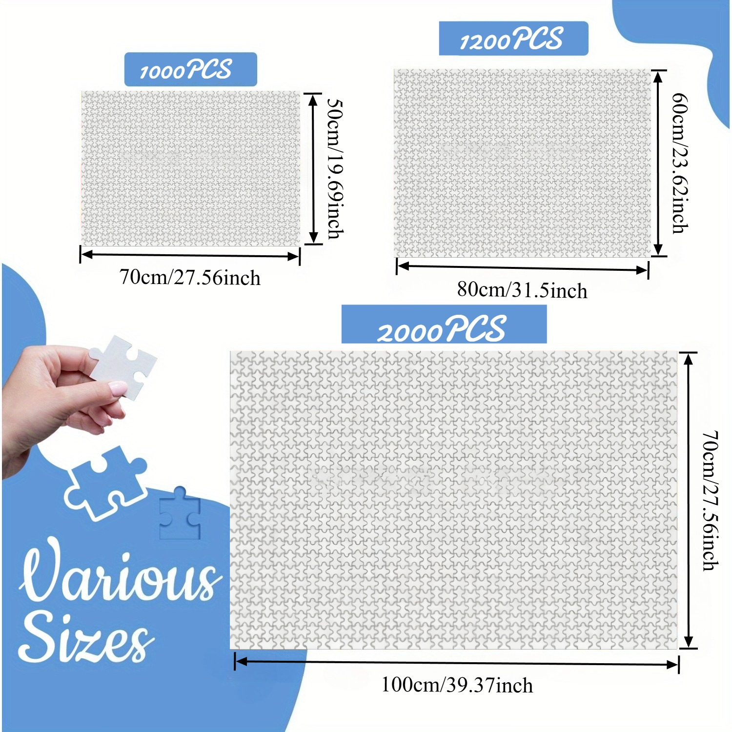 500/1000/1200/2000 PCS Jigsaw  - Zodiac Party Games reseña y precio