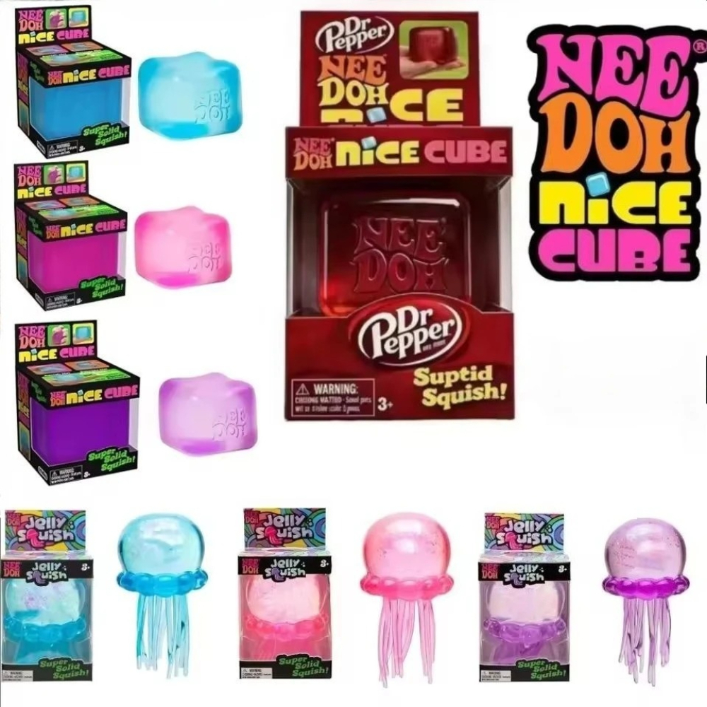 NeeDoh Trending Jellyfish & Cu - Party Games For Adults And Kids reseña y precio