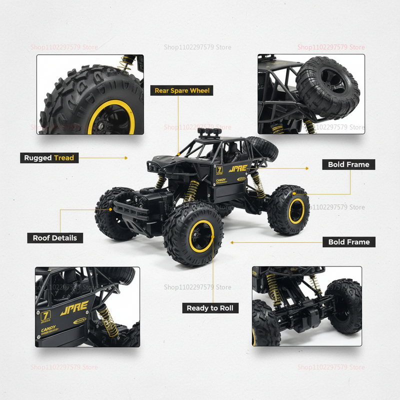 1:12 Scale All Terrain RC Cars - Party Games You Can Play reseña y precio