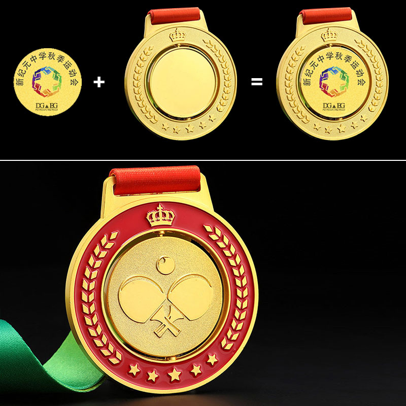 Table Tennis Gold Silver Bronz - Party Games Competition reseña y precio