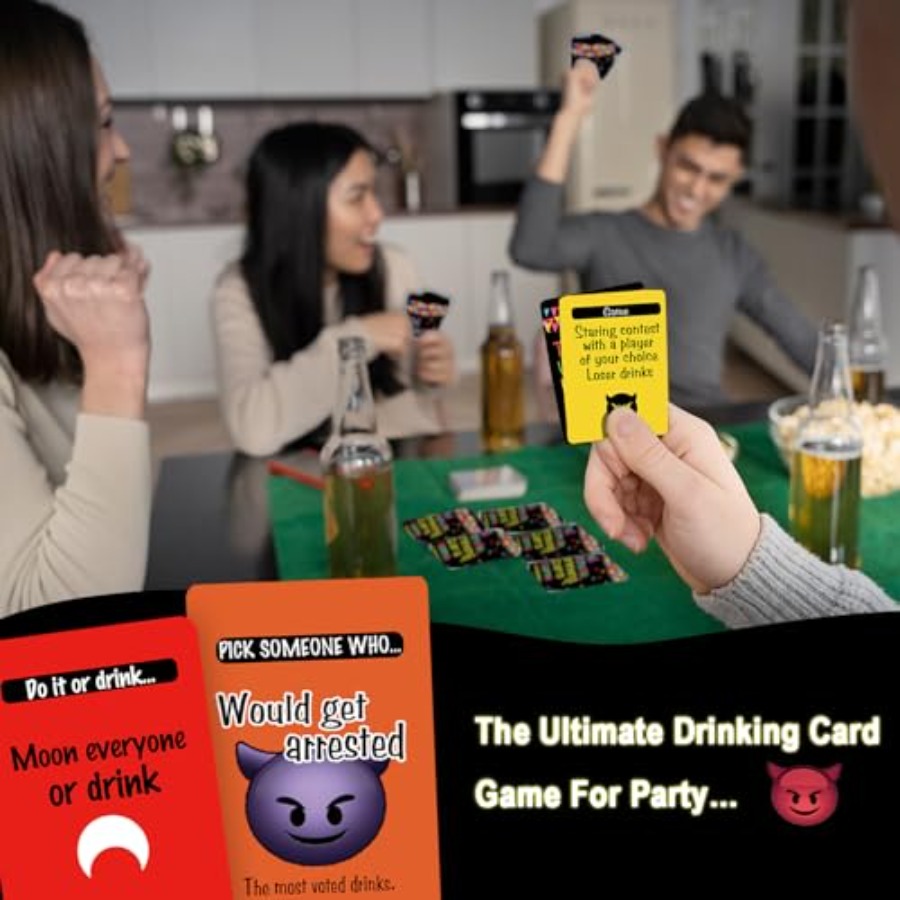 The Ultimate Drinking Card Gam - Party Games Bachelorette reseña y precio