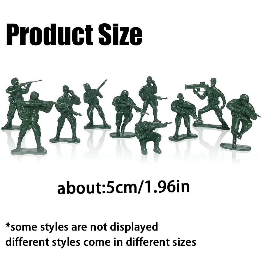 13/36/72pcs Mini Soldiers Mode - Party Games Good reseña y precio