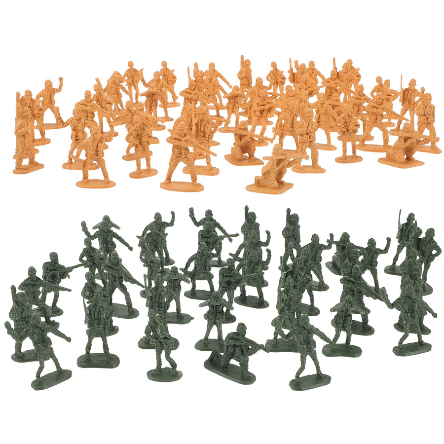 13/36/72pcs Mini Soldiers Mode - Party Games Good reseña y precio