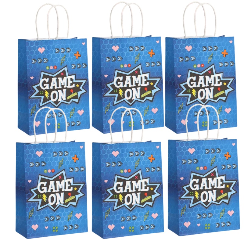 6/24Pcs Video Game on Theme Pa - Party Games Group reseña y precio
