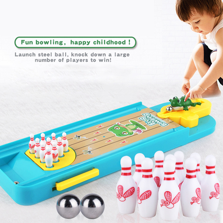 Mini Desktop Bowling Game Toy  - Party Games You Can Play reseña y precio