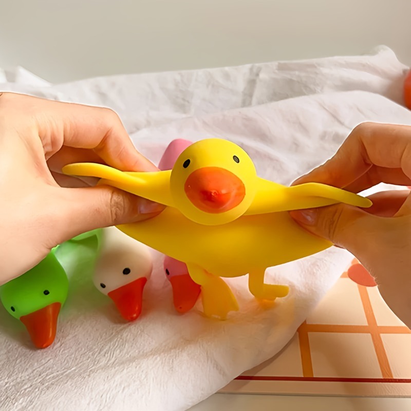 Cute Squishy Duck Goose Stretc - Party Games For Adults And Kids reseña y precio