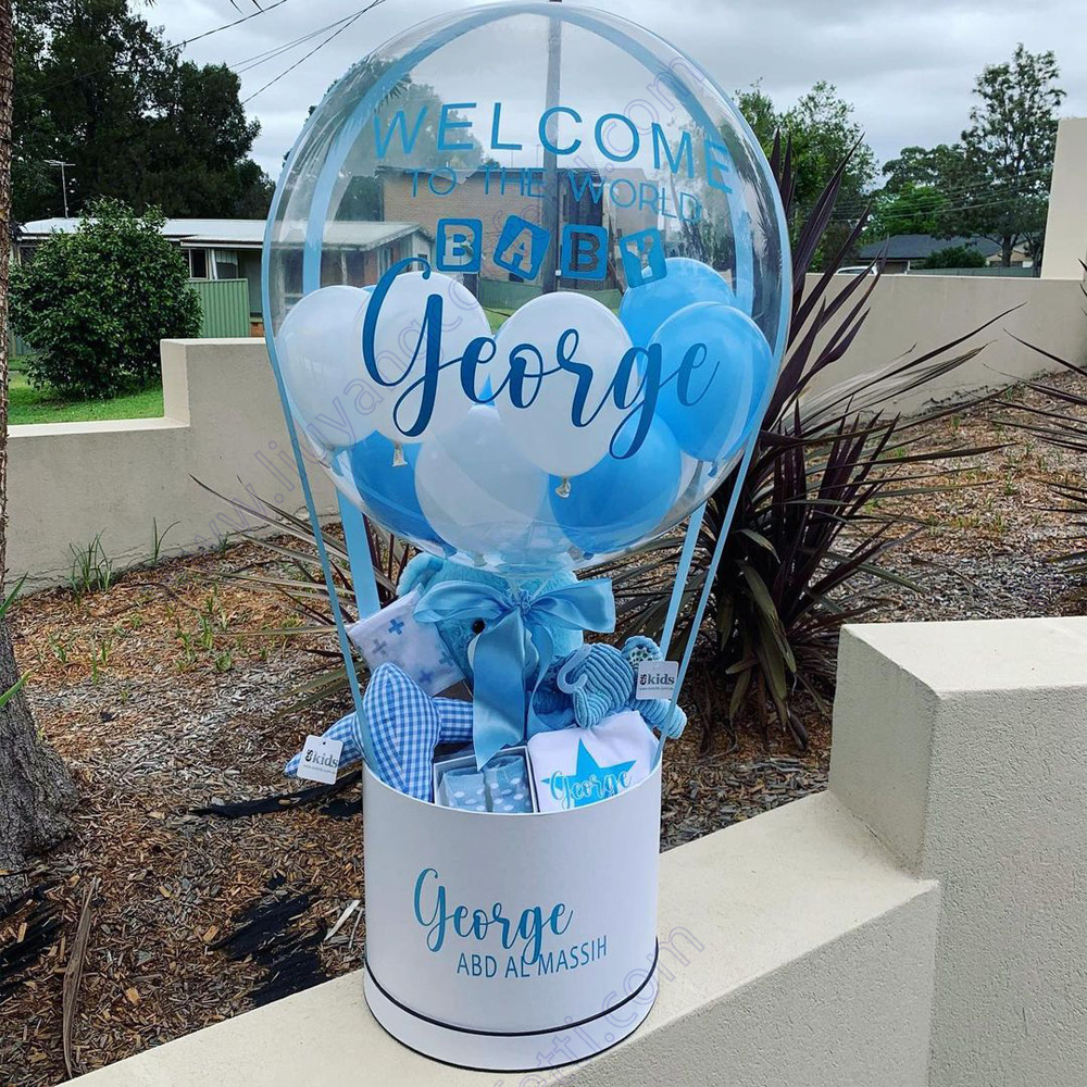 Gift Hamper Balloon Box Set Ba - Party Games Engagement reseña y precio