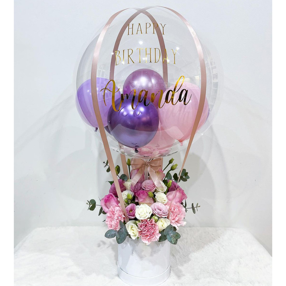 Gift Hamper Balloon Box Set Ba - Party Games Engagement reseña y precio