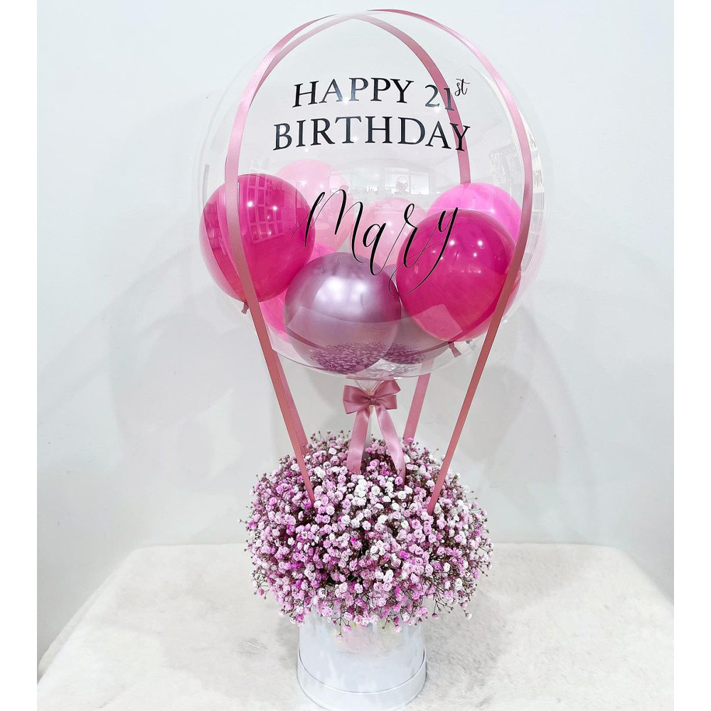 Gift Hamper Balloon Box Set Ba - Party Games Engagement reseña y precio
