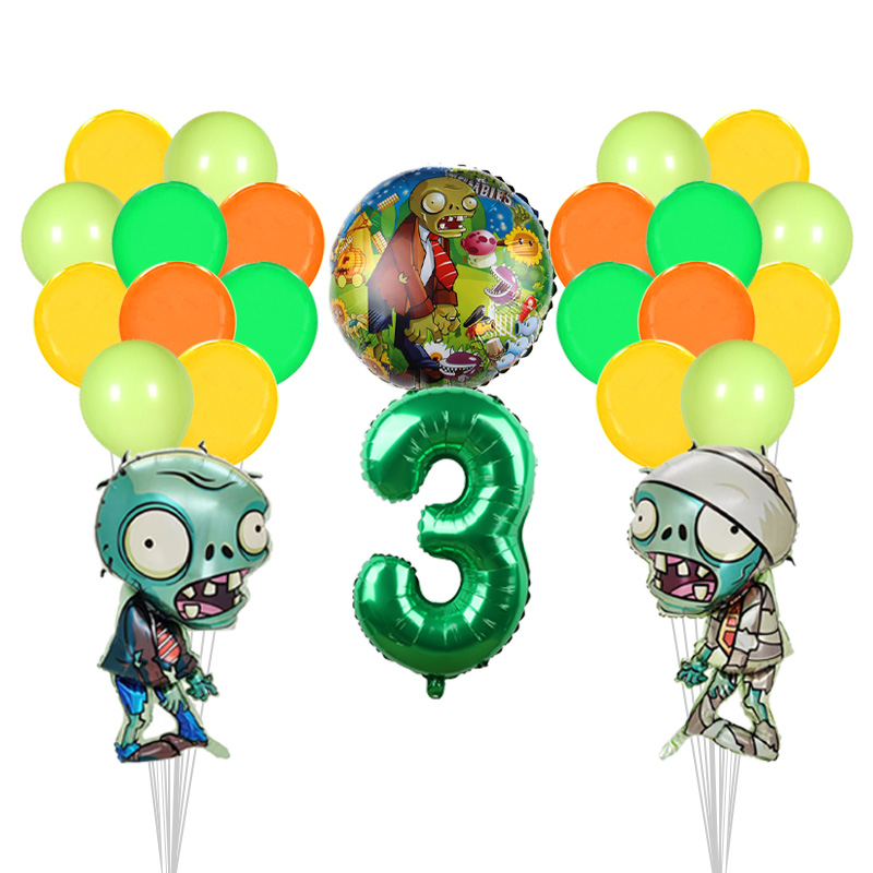 Plants vs Zombies Game Balloon - Party Games Bunny reseña y precio