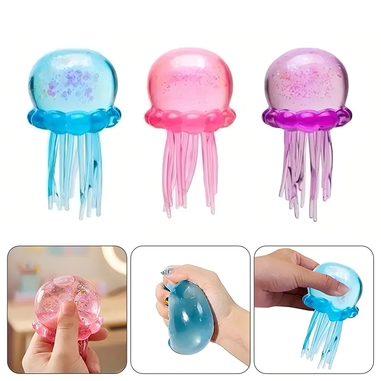 Trending Jellyfish Cube Squish - Party Games For Adults And Kids reseña y precio