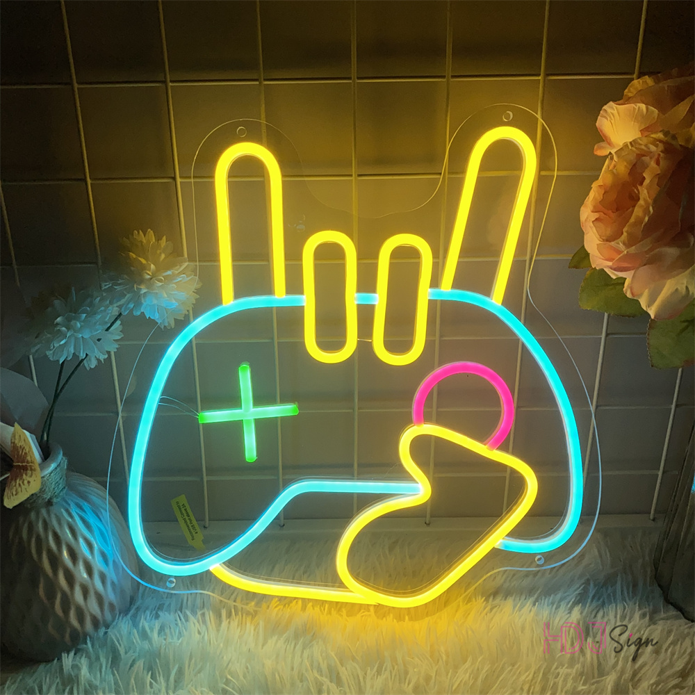 Gaming Neon Led Sign Game Room - Party Games Girls Night reseña y precio