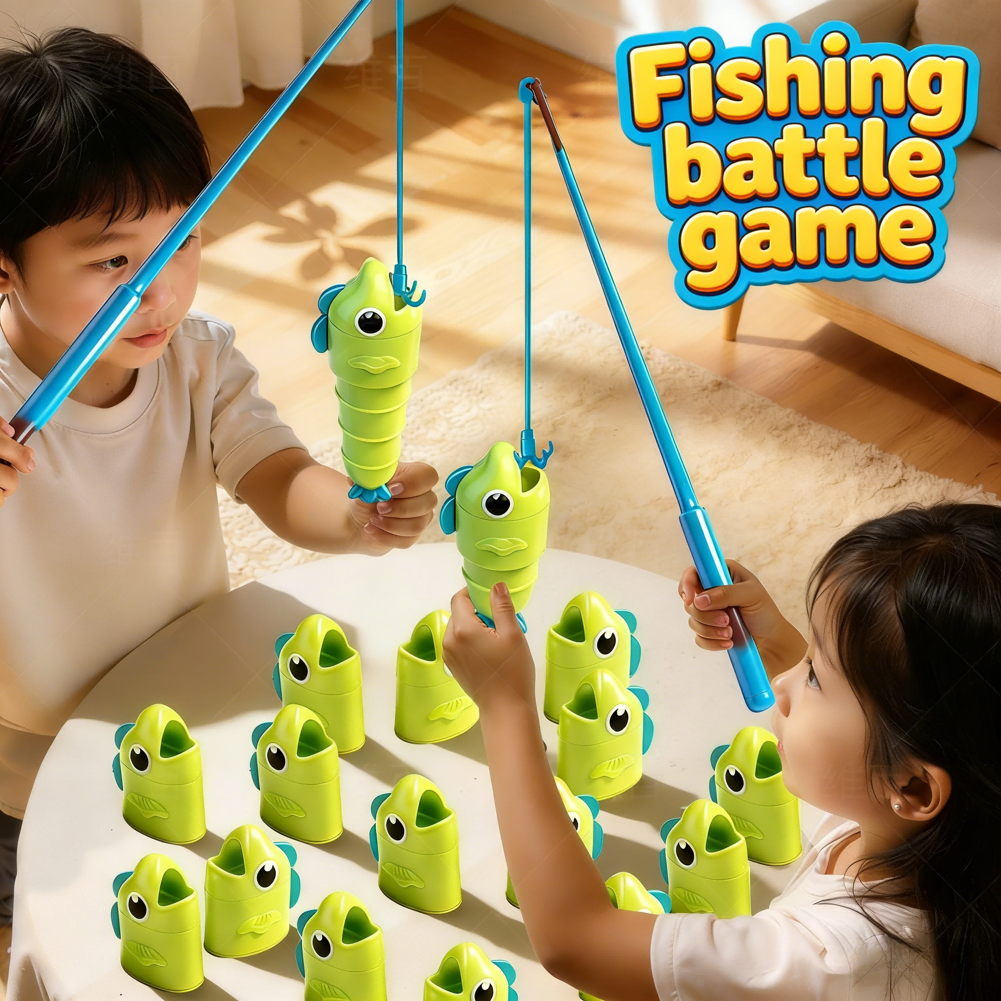 Funny Telescoping Fishing Toy  - Party Games Competition reseña y precio