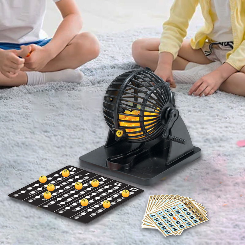 Bingo Lottery Machine Cage Swe - Party Games Group reseña y precio