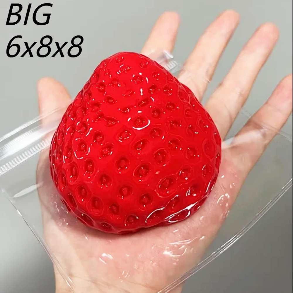 Strawberry Squeeze Toy Fidget  - Party Games Young Adults reseña y precio