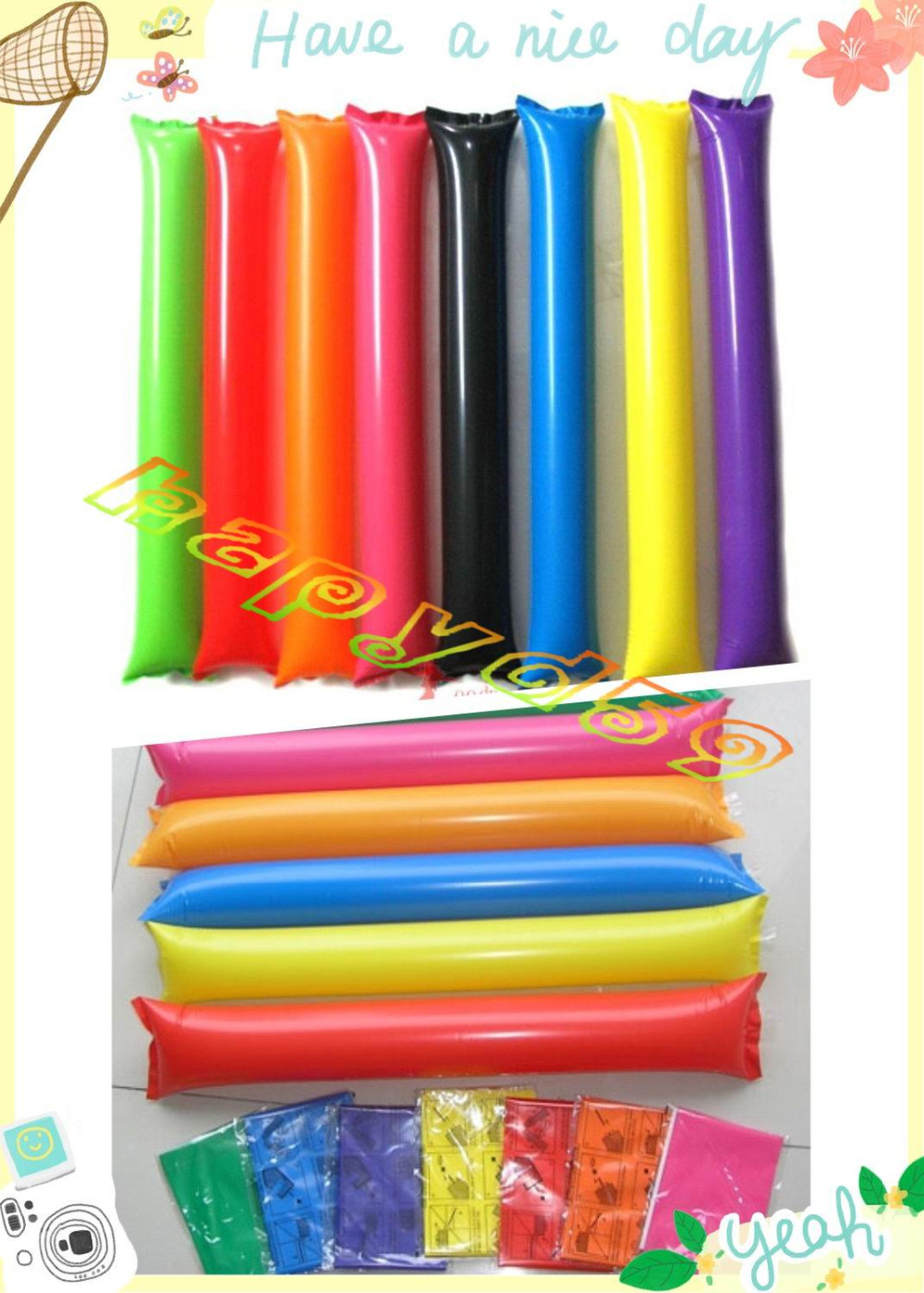 100pcs 60cm clapper ballon bea - Party Games Engagement reseña y precio