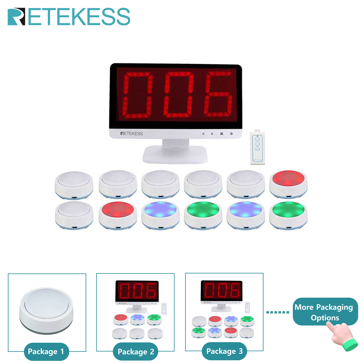 Retekess TM101 Quiz Answer Gam - Party Games Competition reseña y precio