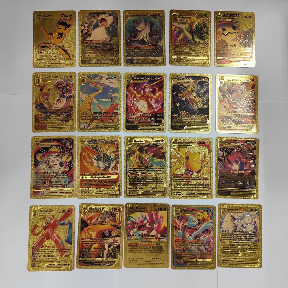 55PCS Pokemon Cards Vmax GX Go - Party Games Good reseña y precio