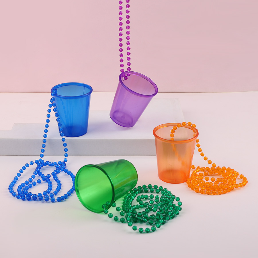 12pcs Beaded Necklace Plastic  - Party Games Bachelorette reseña y precio