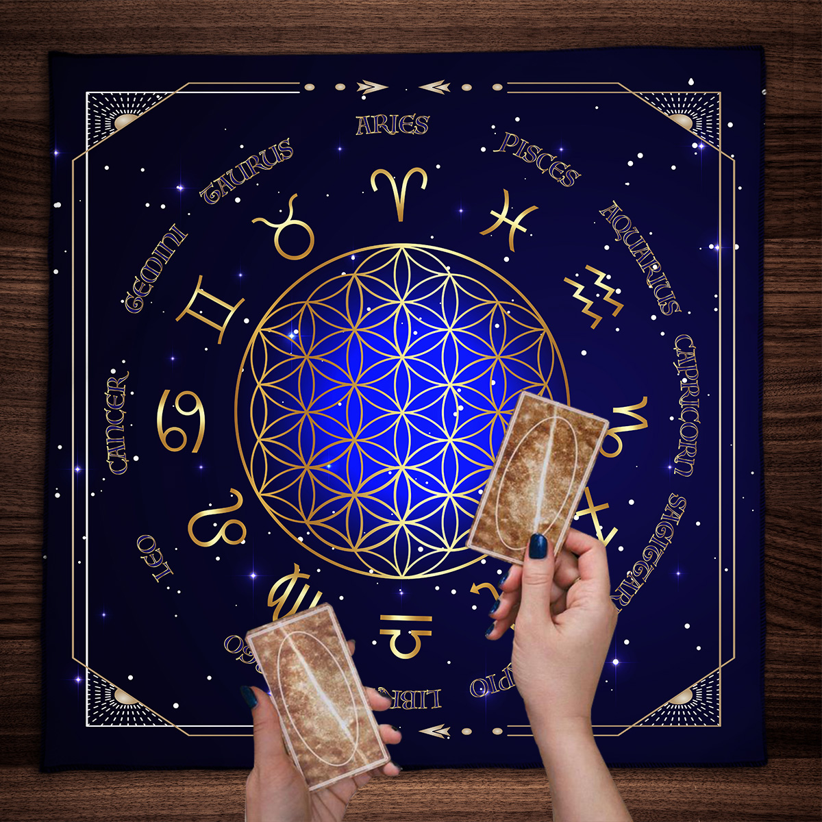 Wheel Of The Zodiac Tarot Tabl - Zodiac Party Games reseña y precio