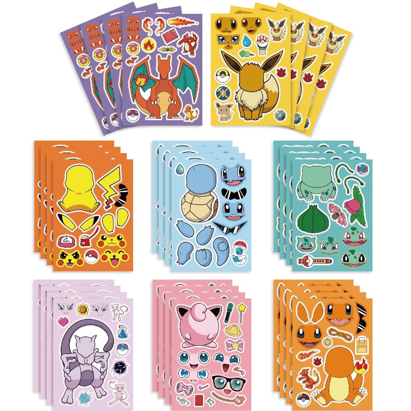 new 8/24Sheets Pokemon Puzzle  - Party Games Good reseña y precio