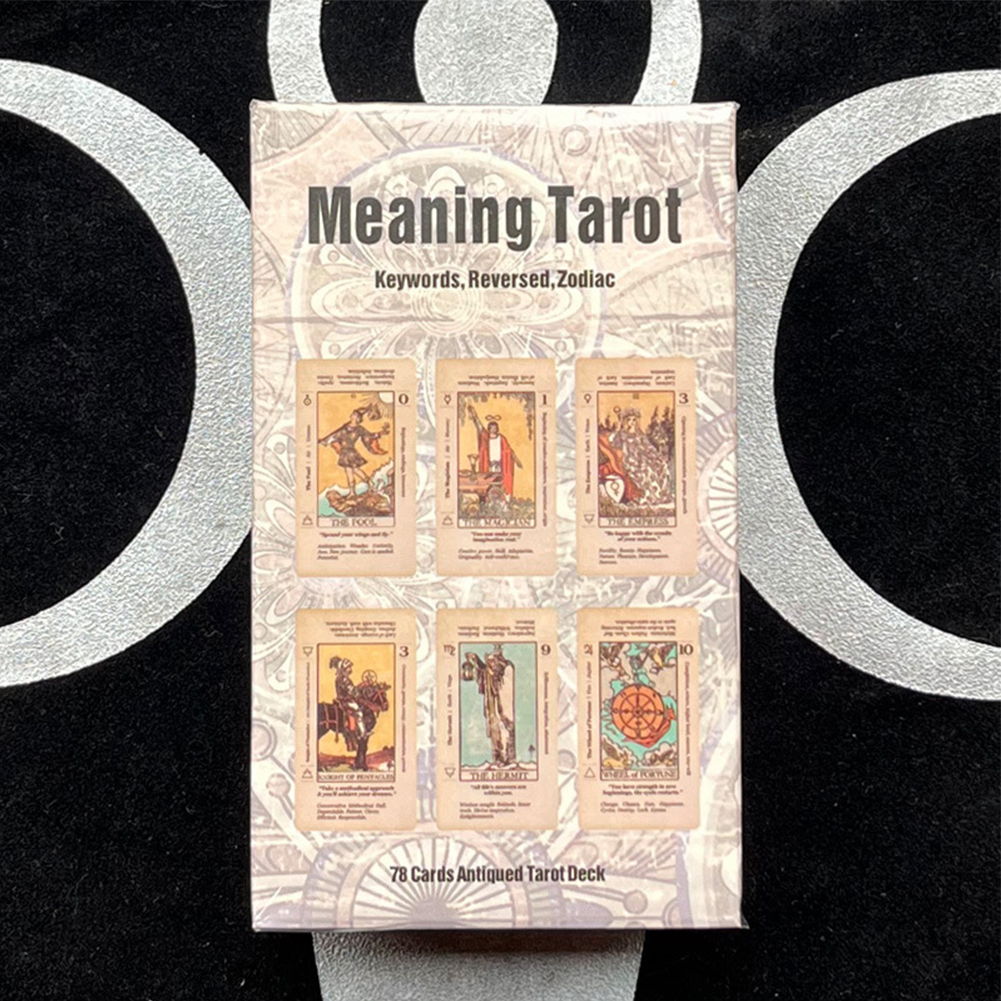 78pcs Meaning Tarot Cards Fami - Zodiac Party Games reseña y precio