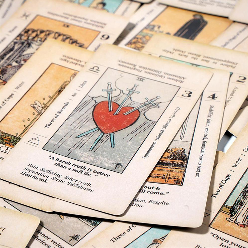 78pcs Meaning Tarot Cards Fami - Zodiac Party Games reseña y precio