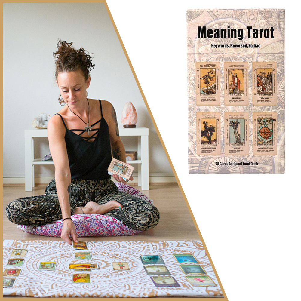 78pcs Meaning Tarot Cards Fami - Zodiac Party Games reseña y precio