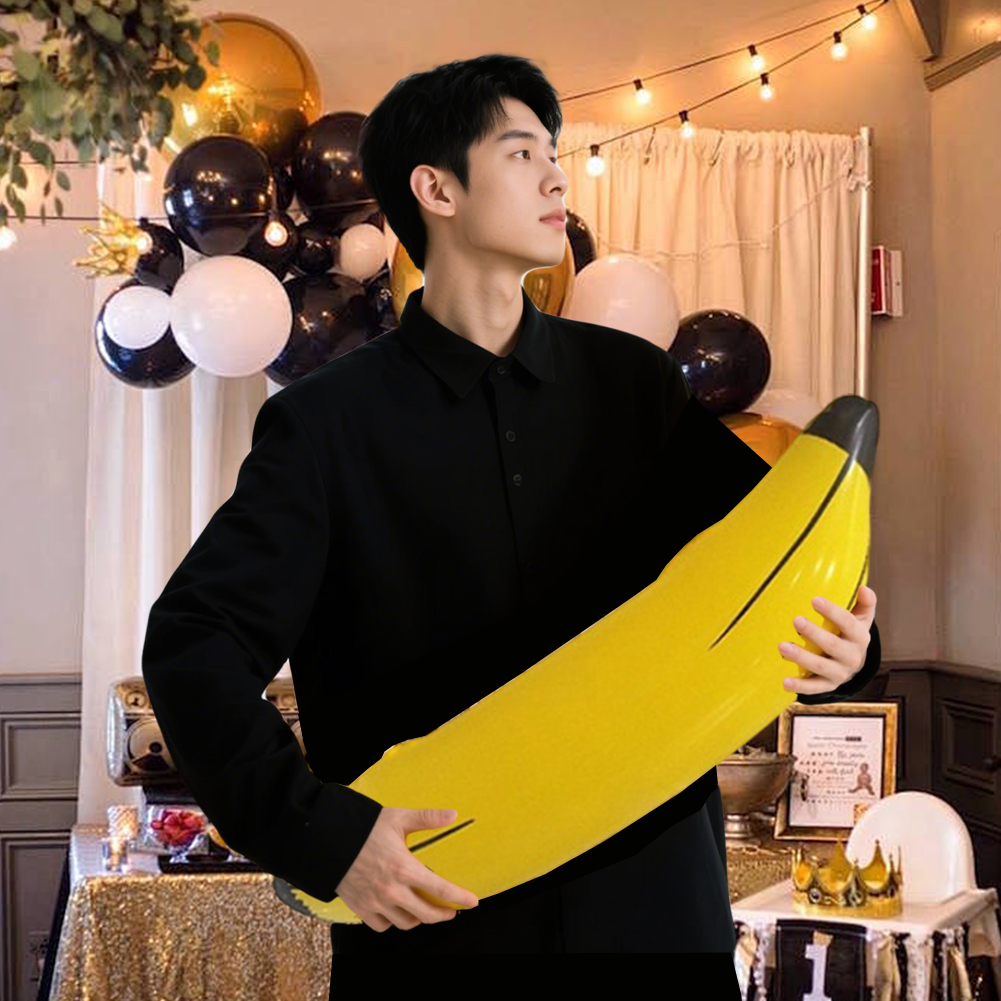 Inflatable Banana Fake Banana  - Party Games Bachelorette reseña y precio