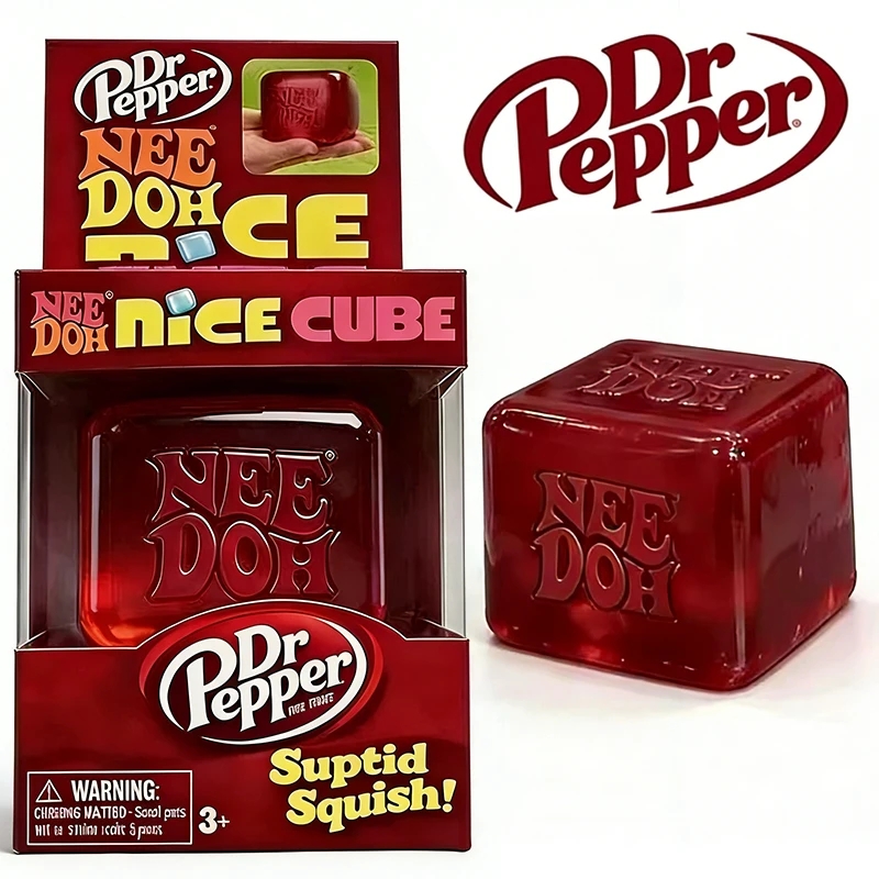 =* Dr Pepper x NeeDoh Nice Cub - Party Games Young Adults reseña y precio
