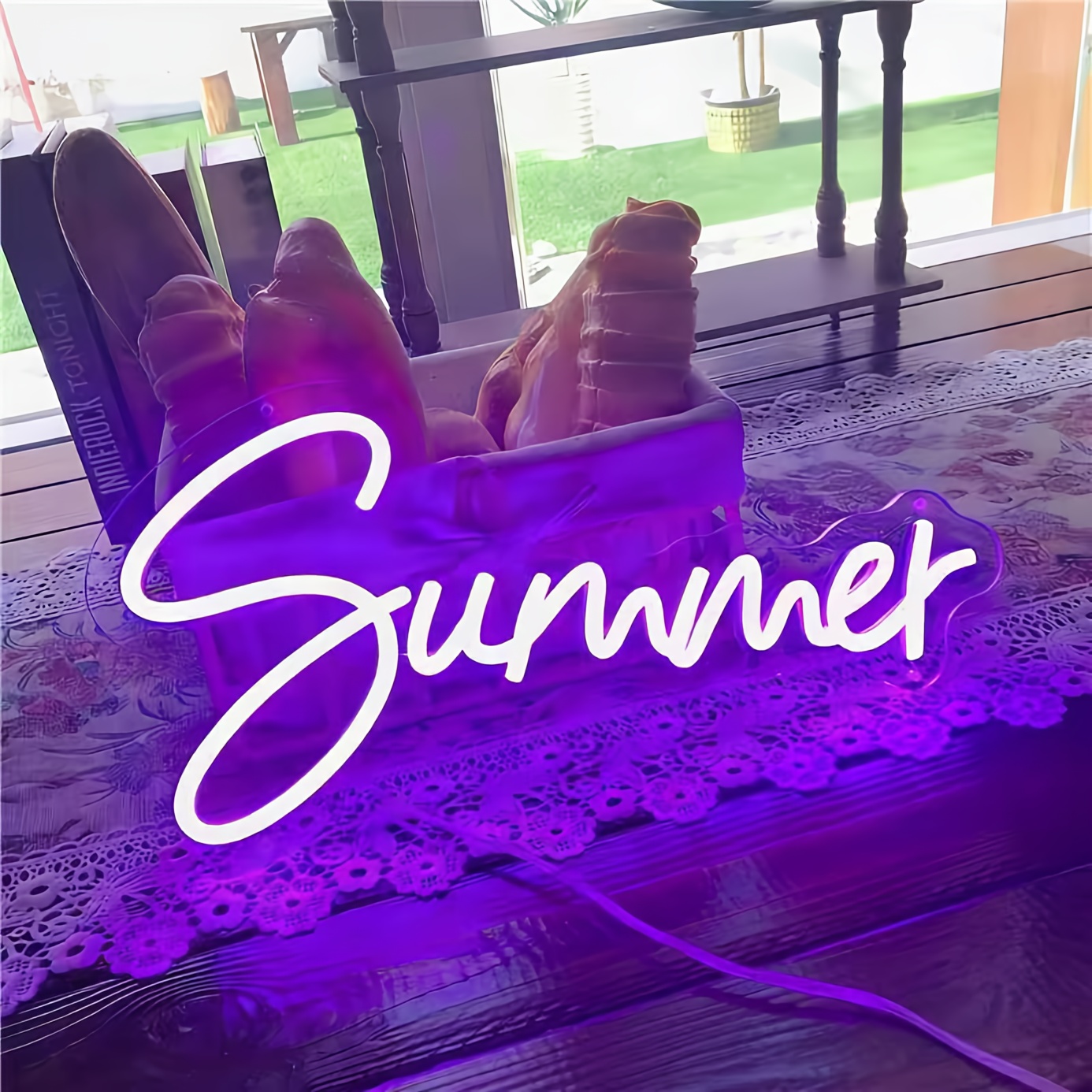Custom neon sign, personalized - Party Games Engagement reseña y precio