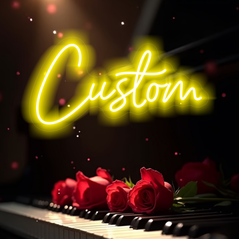 Custom neon sign, personalized - Party Games Engagement reseña y precio